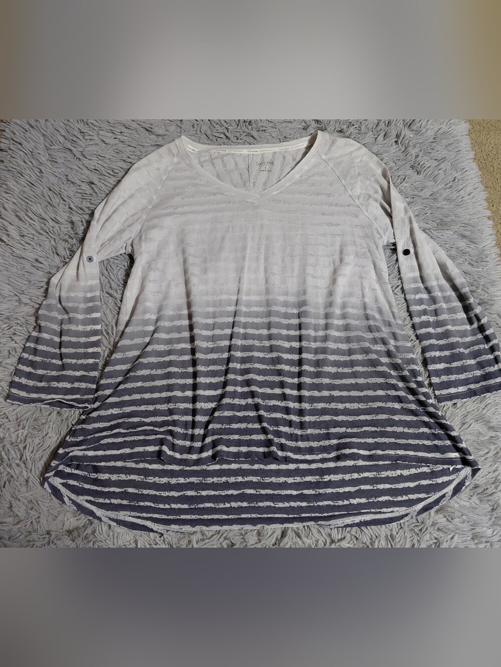 Calvin Klein Long Sleeve Top Women's Size Small